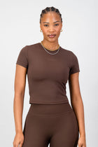 Olivia Fitted Tee - Hazel