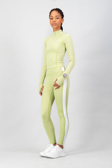 Tempo 1/4 Zip - Aloe