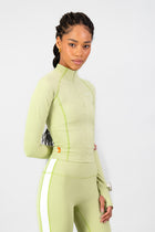 Tempo 1/4 Zip - Aloe