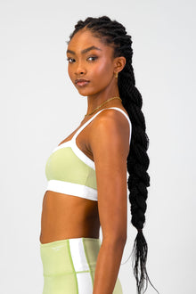 Burnt x You Sports Bra - Aloe