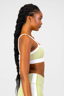 Burnt x You Sports Bra - Aloe
