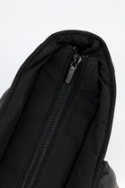 Quilted Tote Bag - Black